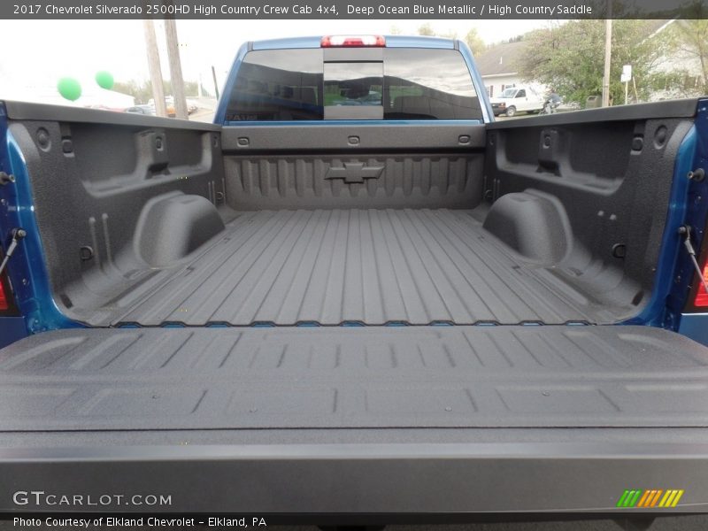 Deep Ocean Blue Metallic / High Country Saddle 2017 Chevrolet Silverado 2500HD High Country Crew Cab 4x4