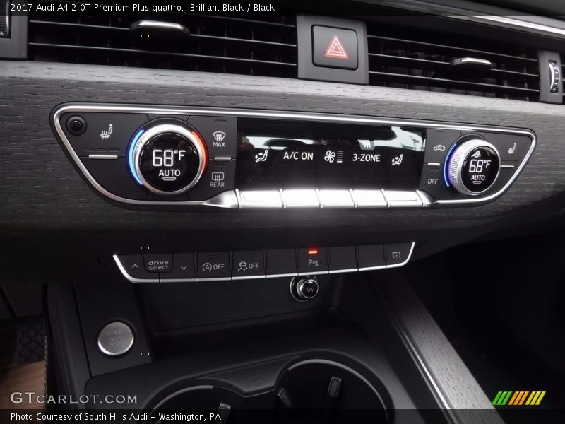 Brilliant Black / Black 2017 Audi A4 2.0T Premium Plus quattro