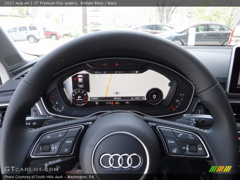 Brilliant Black / Black 2017 Audi A4 2.0T Premium Plus quattro