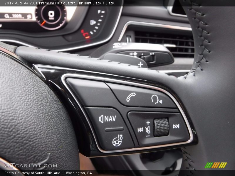 Brilliant Black / Black 2017 Audi A4 2.0T Premium Plus quattro