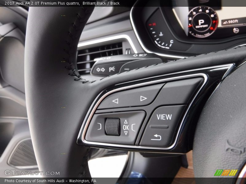 Brilliant Black / Black 2017 Audi A4 2.0T Premium Plus quattro