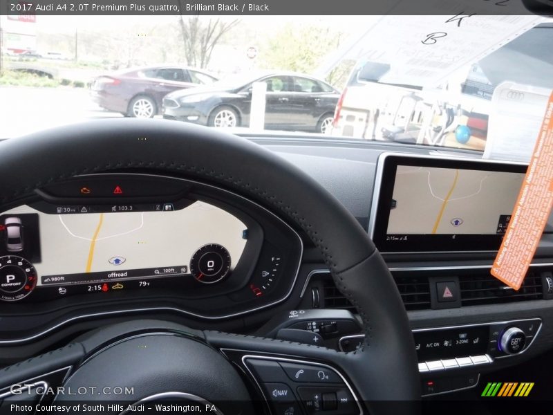 Brilliant Black / Black 2017 Audi A4 2.0T Premium Plus quattro