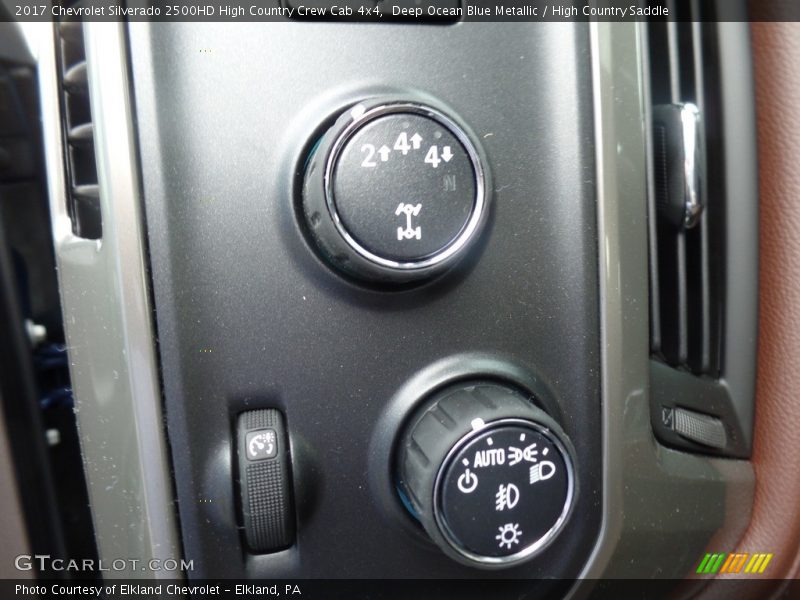 Controls of 2017 Silverado 2500HD High Country Crew Cab 4x4