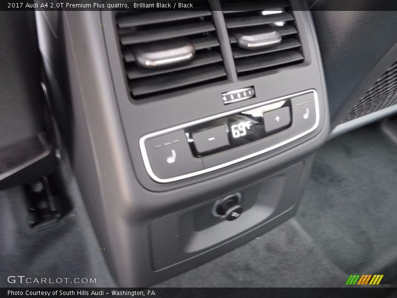 Brilliant Black / Black 2017 Audi A4 2.0T Premium Plus quattro