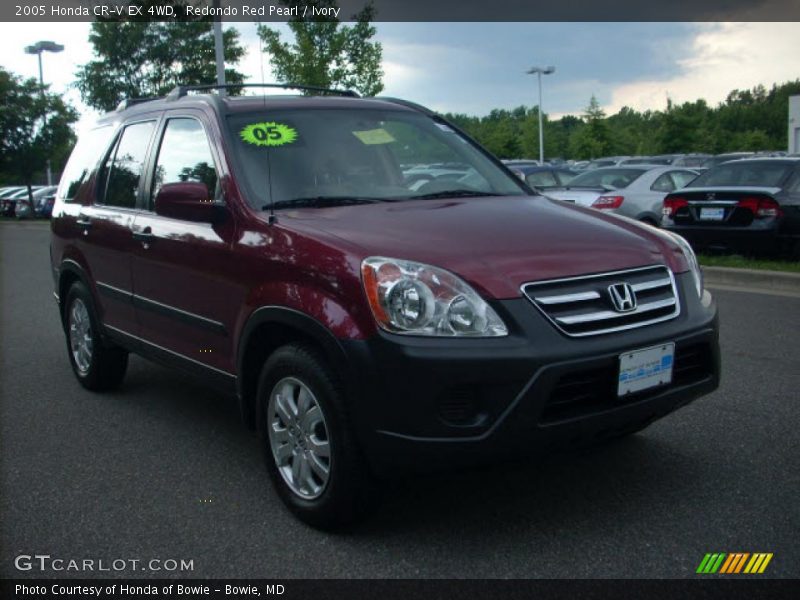 Redondo Red Pearl / Ivory 2005 Honda CR-V EX 4WD