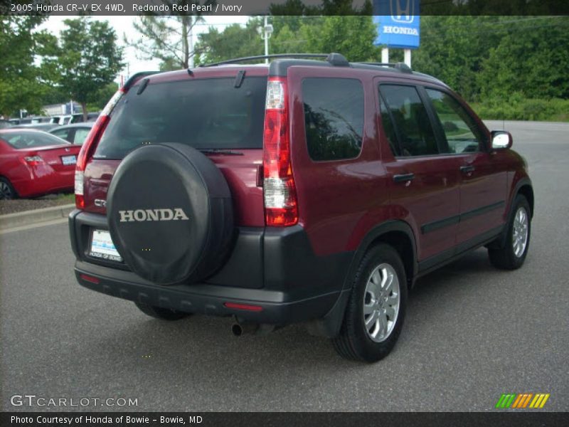 Redondo Red Pearl / Ivory 2005 Honda CR-V EX 4WD