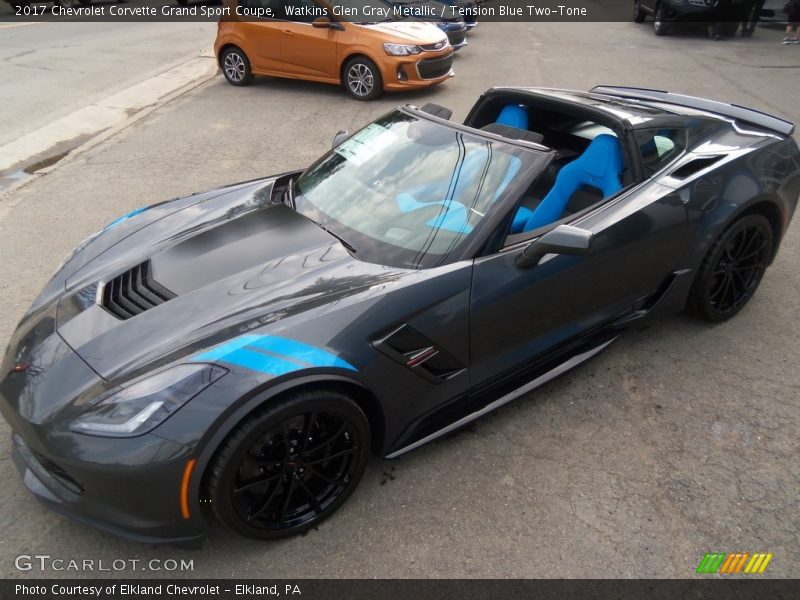 Front 3/4 View of 2017 Corvette Grand Sport Coupe