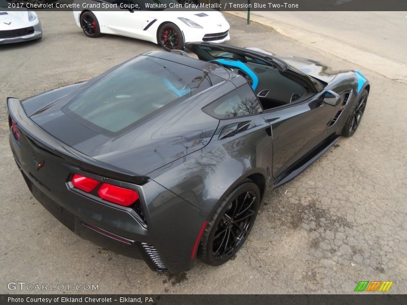  2017 Corvette Grand Sport Coupe Watkins Glen Gray Metallic