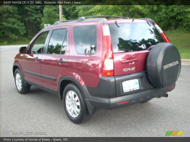 Redondo Red Pearl / Ivory 2005 Honda CR-V EX 4WD