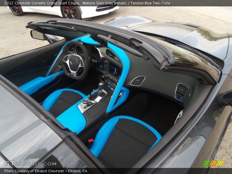 Front Seat of 2017 Corvette Grand Sport Coupe