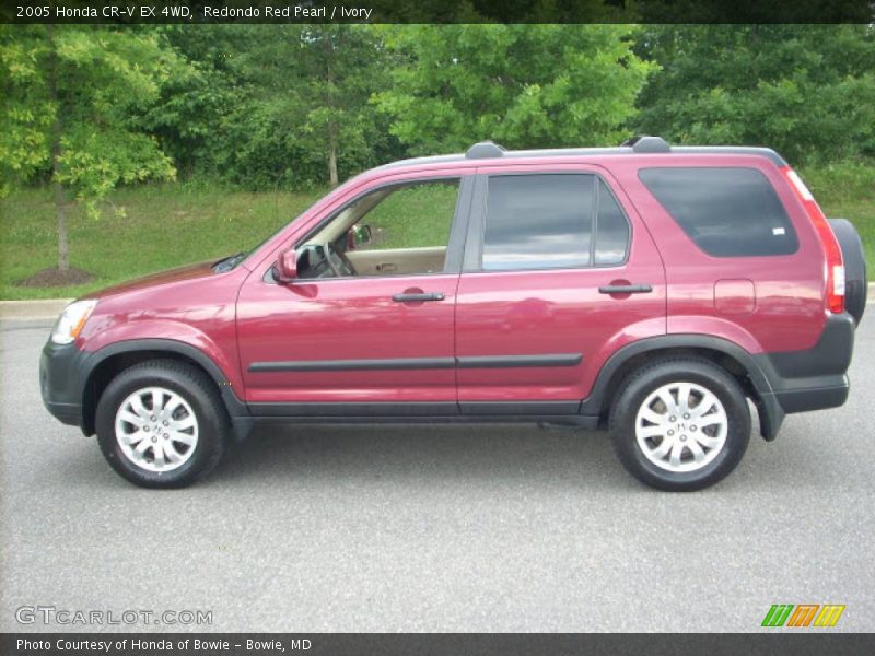 Redondo Red Pearl / Ivory 2005 Honda CR-V EX 4WD