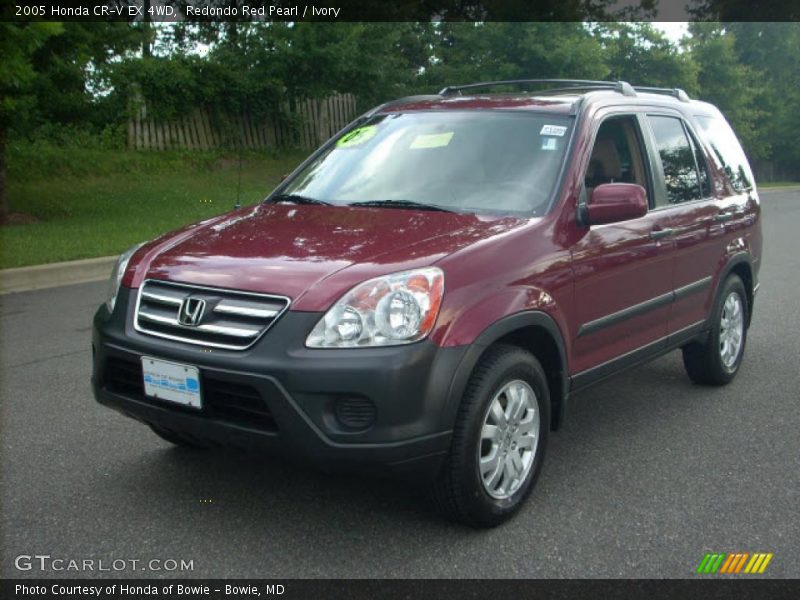 Redondo Red Pearl / Ivory 2005 Honda CR-V EX 4WD