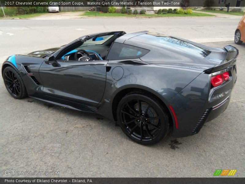 2017 Corvette Grand Sport Coupe Watkins Glen Gray Metallic
