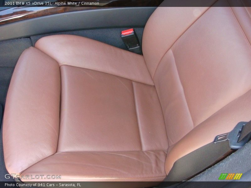 Alpine White / Cinnamon 2011 BMW X5 xDrive 35i