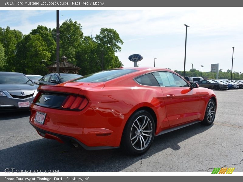 Race Red / Ebony 2016 Ford Mustang EcoBoost Coupe