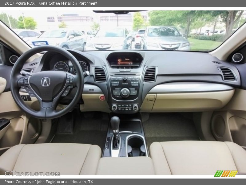 Kona Coffee Metallic / Parchment 2017 Acura RDX