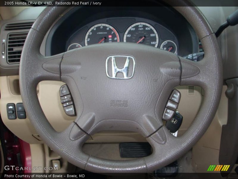 Redondo Red Pearl / Ivory 2005 Honda CR-V EX 4WD