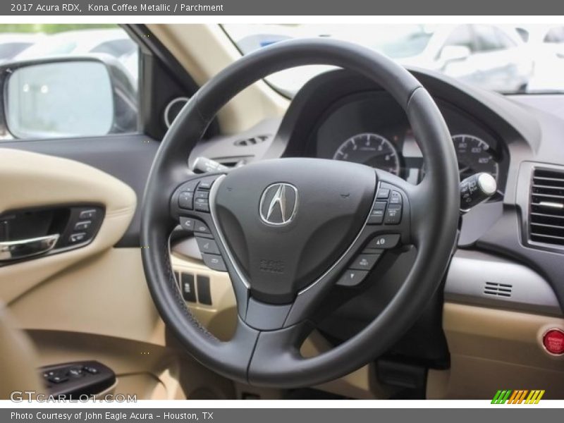 Kona Coffee Metallic / Parchment 2017 Acura RDX