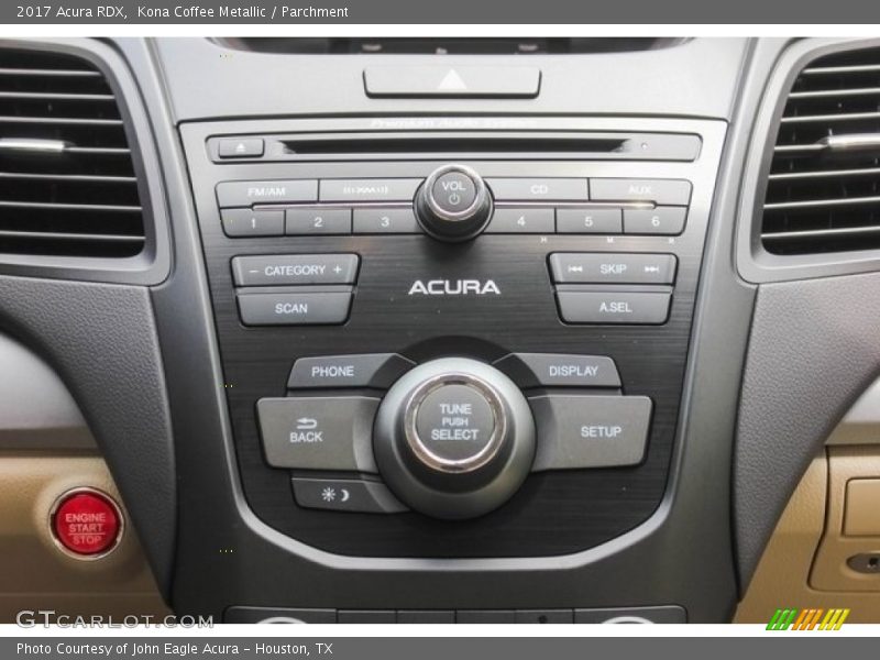 Kona Coffee Metallic / Parchment 2017 Acura RDX