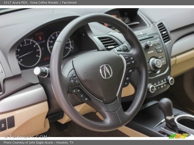 Kona Coffee Metallic / Parchment 2017 Acura RDX