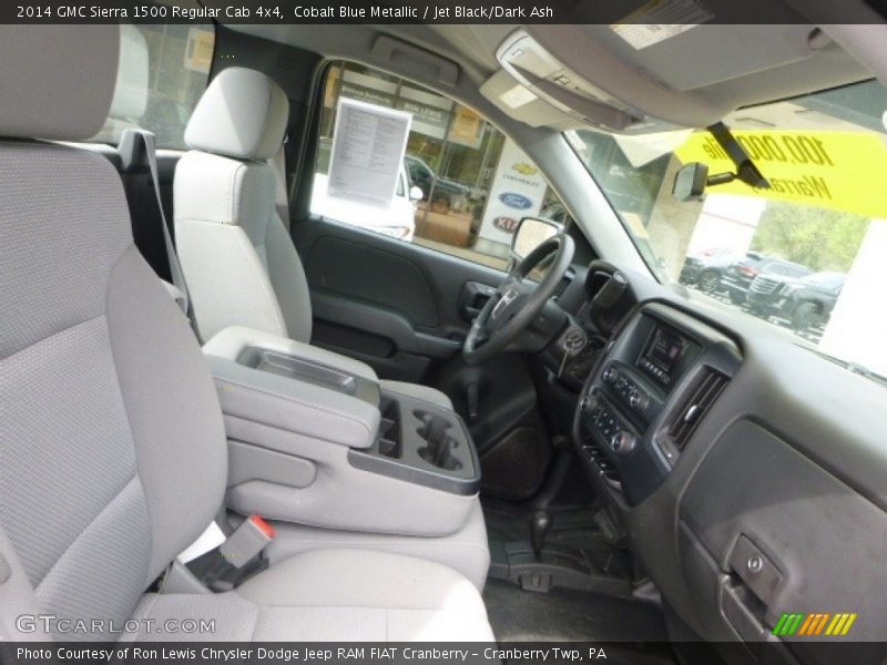 Cobalt Blue Metallic / Jet Black/Dark Ash 2014 GMC Sierra 1500 Regular Cab 4x4