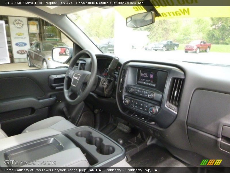 Cobalt Blue Metallic / Jet Black/Dark Ash 2014 GMC Sierra 1500 Regular Cab 4x4