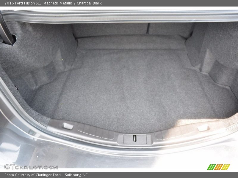 Magnetic Metallic / Charcoal Black 2016 Ford Fusion SE