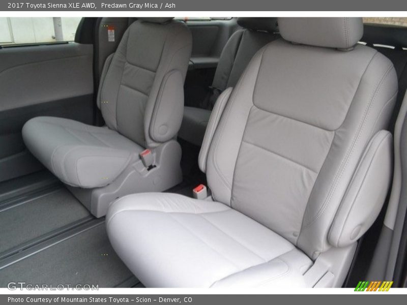 Predawn Gray Mica / Ash 2017 Toyota Sienna XLE AWD