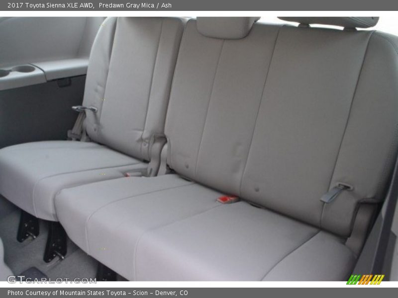 Predawn Gray Mica / Ash 2017 Toyota Sienna XLE AWD