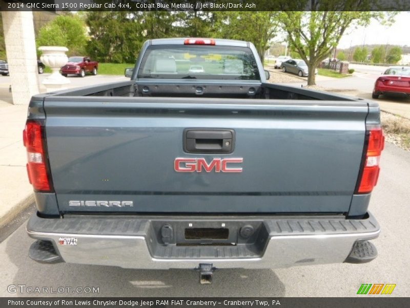 Cobalt Blue Metallic / Jet Black/Dark Ash 2014 GMC Sierra 1500 Regular Cab 4x4