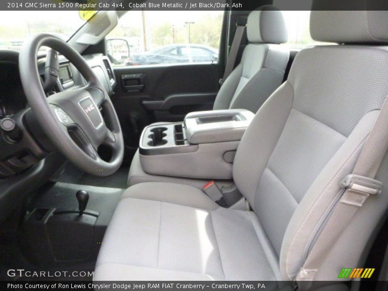 Cobalt Blue Metallic / Jet Black/Dark Ash 2014 GMC Sierra 1500 Regular Cab 4x4