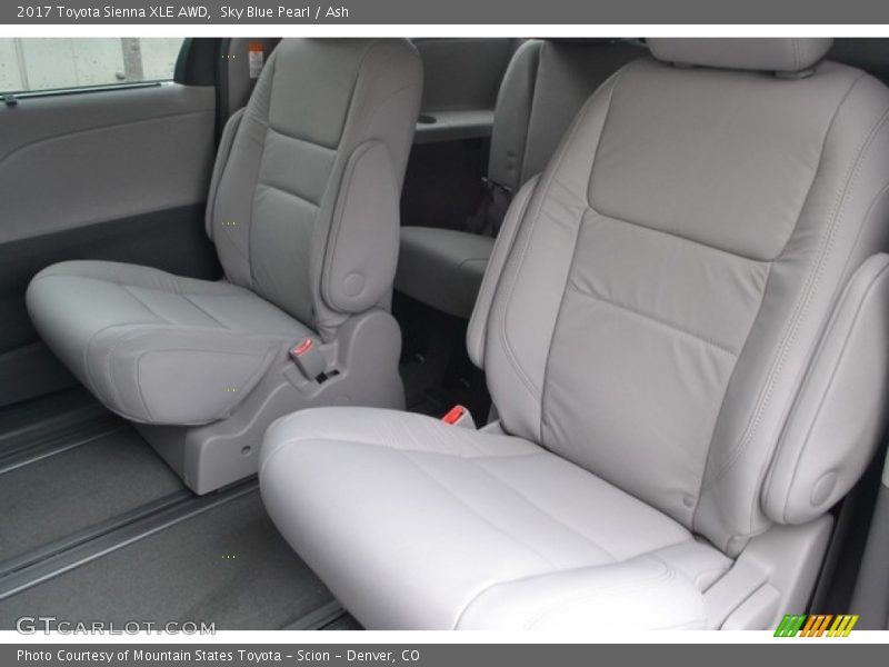 Sky Blue Pearl / Ash 2017 Toyota Sienna XLE AWD