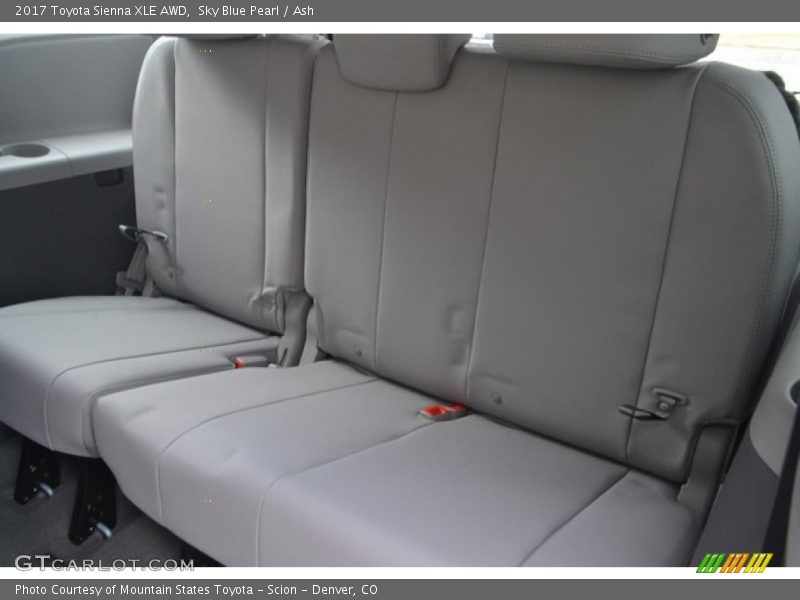 Sky Blue Pearl / Ash 2017 Toyota Sienna XLE AWD
