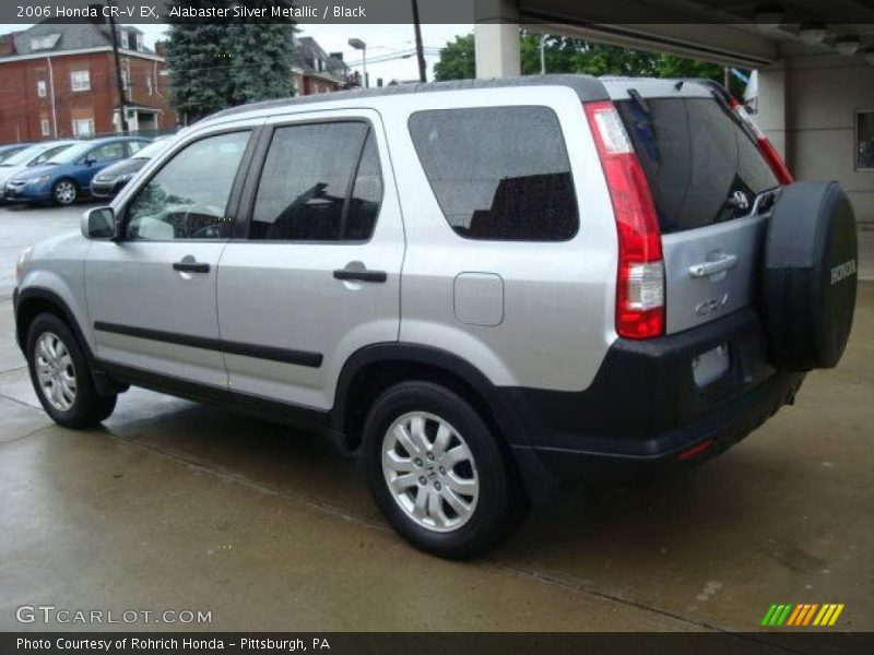 Alabaster Silver Metallic / Black 2006 Honda CR-V EX
