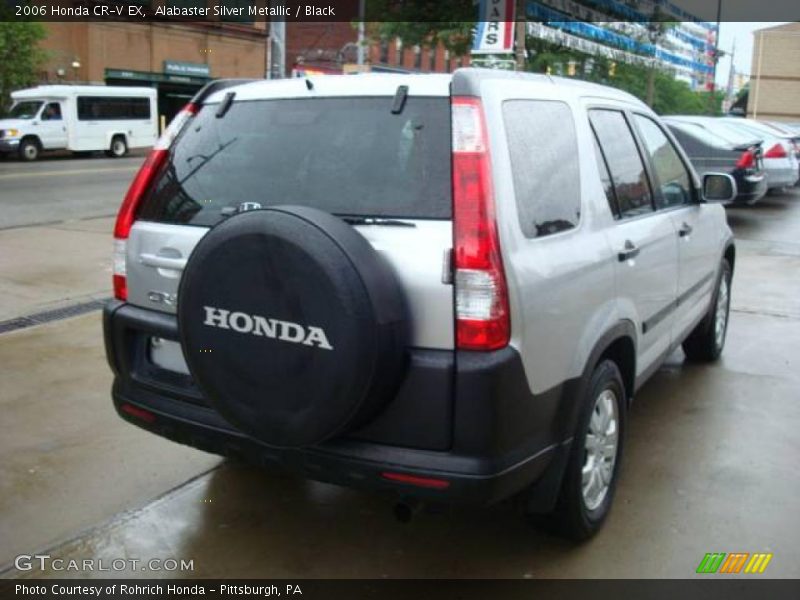 Alabaster Silver Metallic / Black 2006 Honda CR-V EX