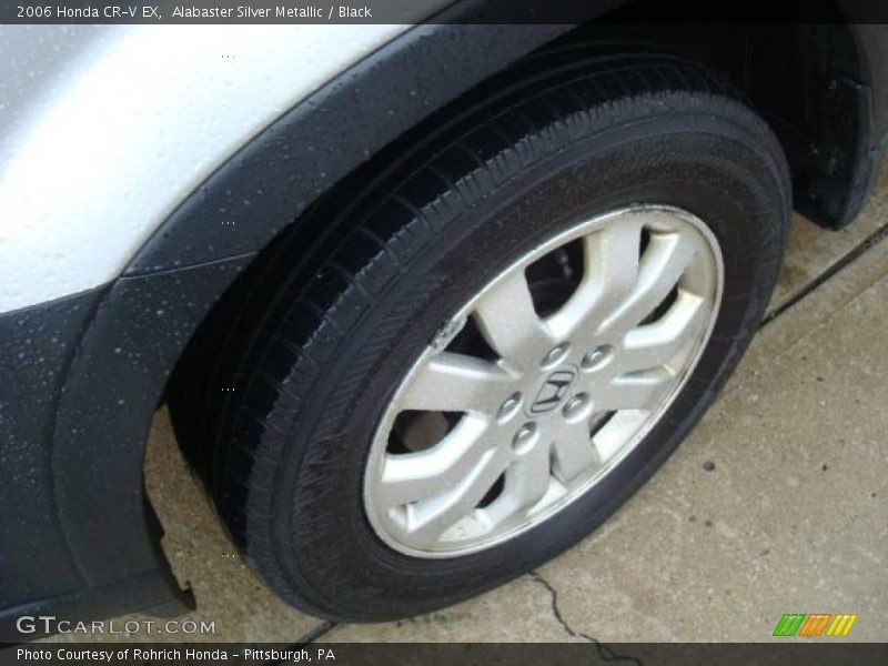 Alabaster Silver Metallic / Black 2006 Honda CR-V EX