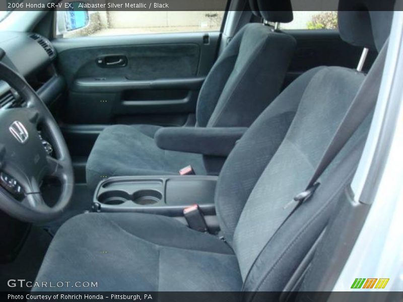Alabaster Silver Metallic / Black 2006 Honda CR-V EX