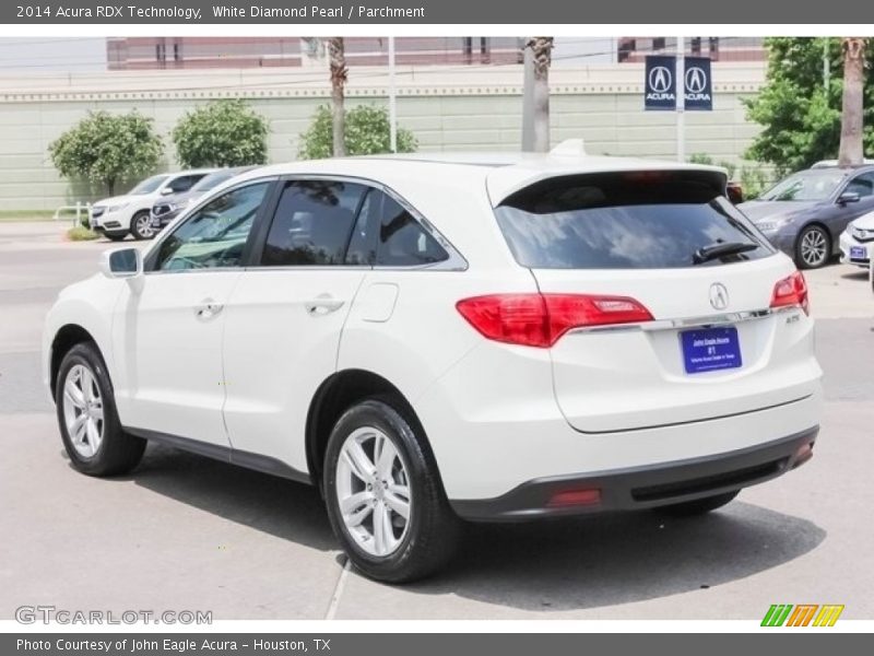 White Diamond Pearl / Parchment 2014 Acura RDX Technology