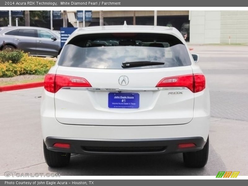 White Diamond Pearl / Parchment 2014 Acura RDX Technology