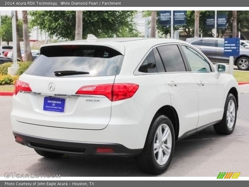 White Diamond Pearl / Parchment 2014 Acura RDX Technology