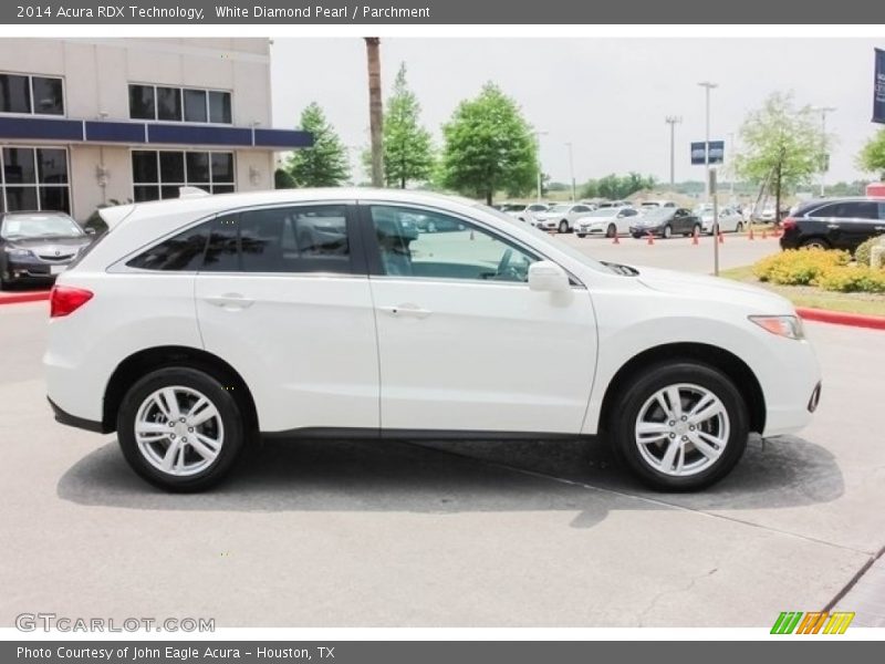 White Diamond Pearl / Parchment 2014 Acura RDX Technology