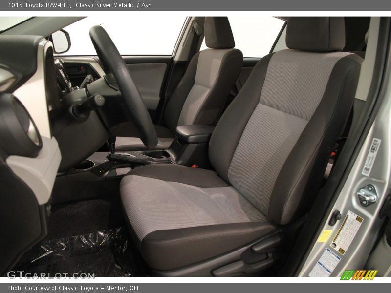 Classic Silver Metallic / Ash 2015 Toyota RAV4 LE