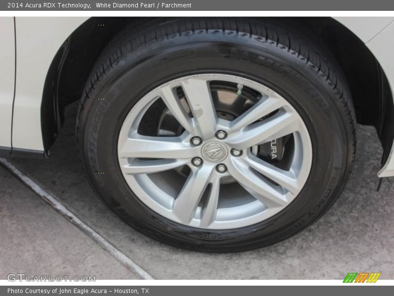 White Diamond Pearl / Parchment 2014 Acura RDX Technology