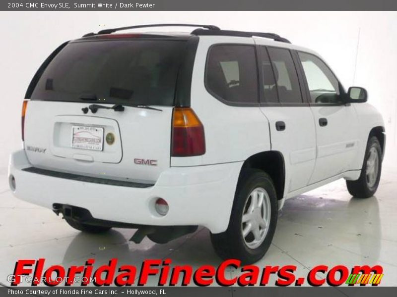 Summit White / Dark Pewter 2004 GMC Envoy SLE