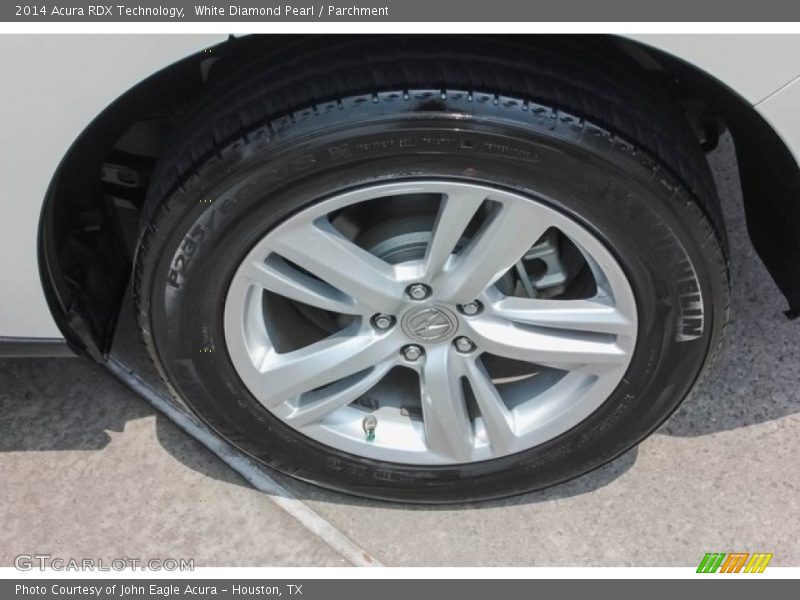 White Diamond Pearl / Parchment 2014 Acura RDX Technology