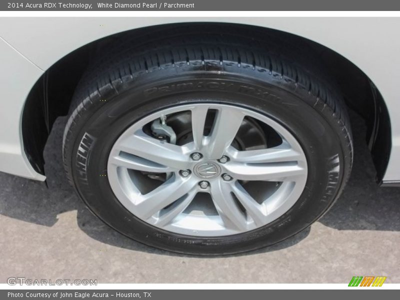 White Diamond Pearl / Parchment 2014 Acura RDX Technology