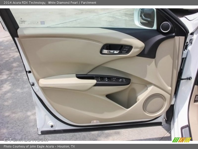 White Diamond Pearl / Parchment 2014 Acura RDX Technology