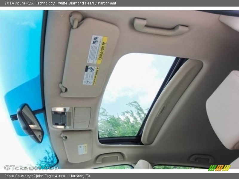 White Diamond Pearl / Parchment 2014 Acura RDX Technology