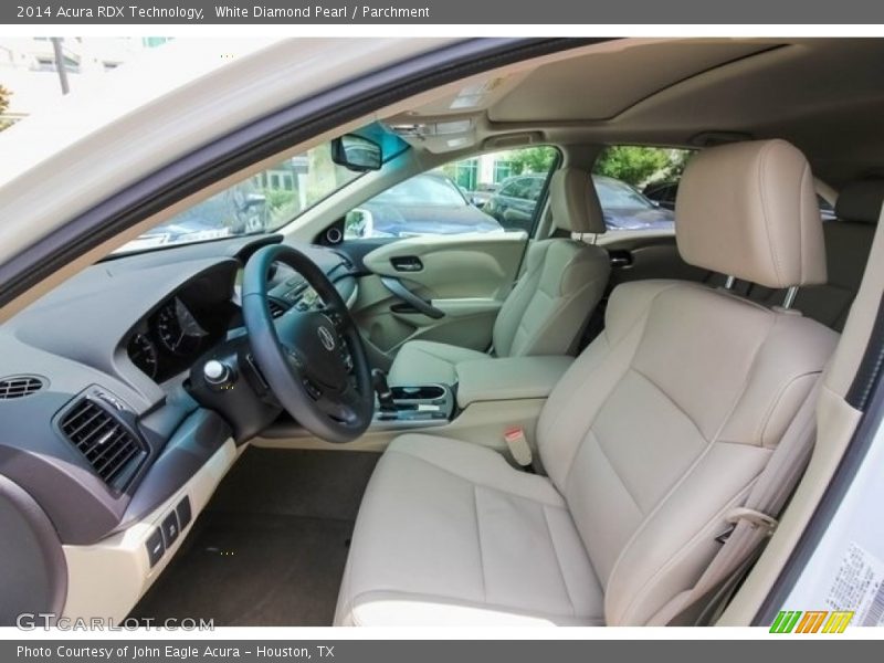 White Diamond Pearl / Parchment 2014 Acura RDX Technology