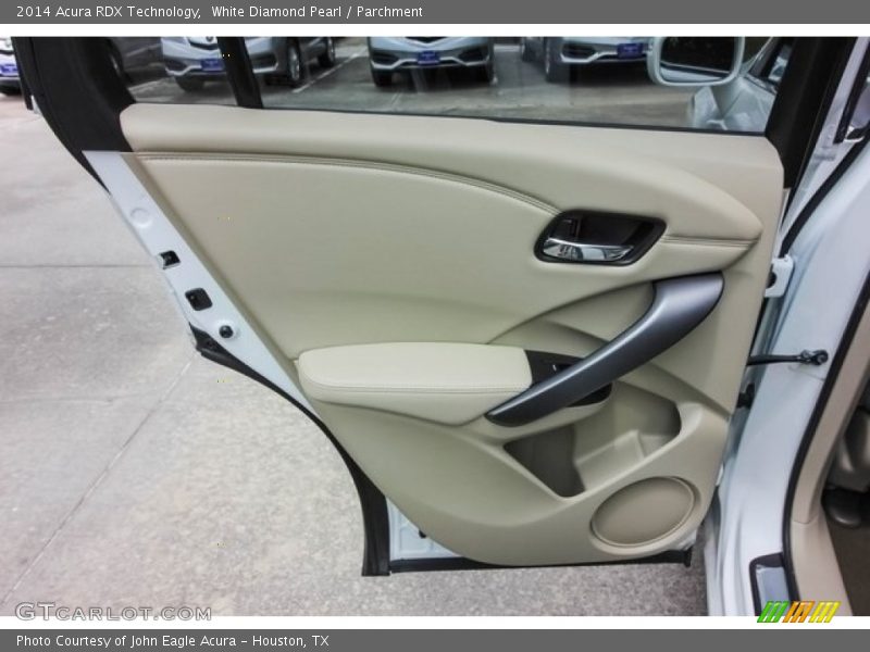 White Diamond Pearl / Parchment 2014 Acura RDX Technology